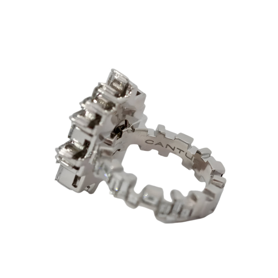 Canturi 'Stella' Ring - Australian Sapphire & VS Diamonds