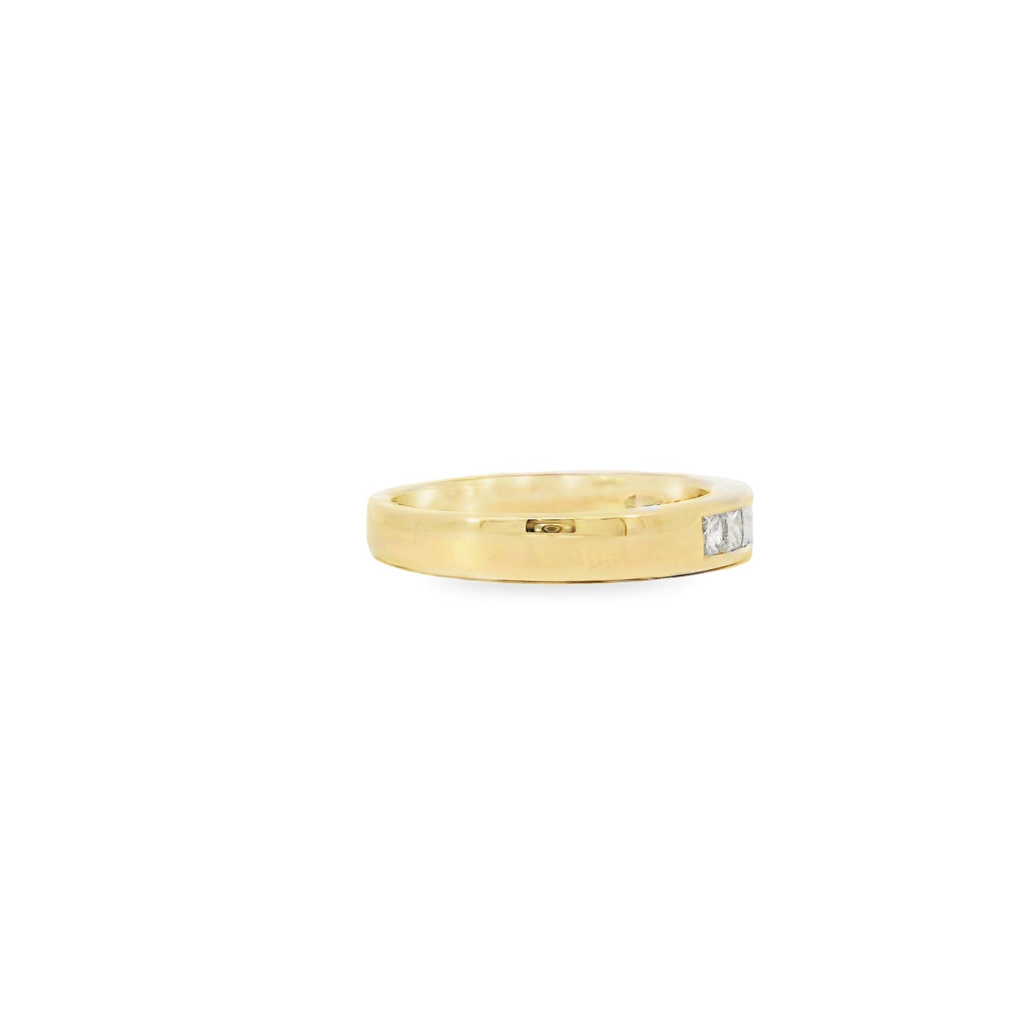 18K Yellow Gold Diamond Ring