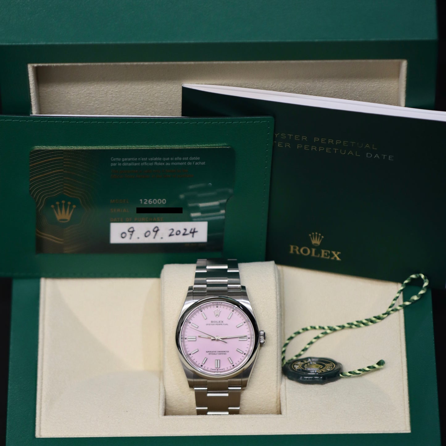 ON HOLD - 2024 Rolex Oyster Perpetual 36MM - Candy Pink - Unworn