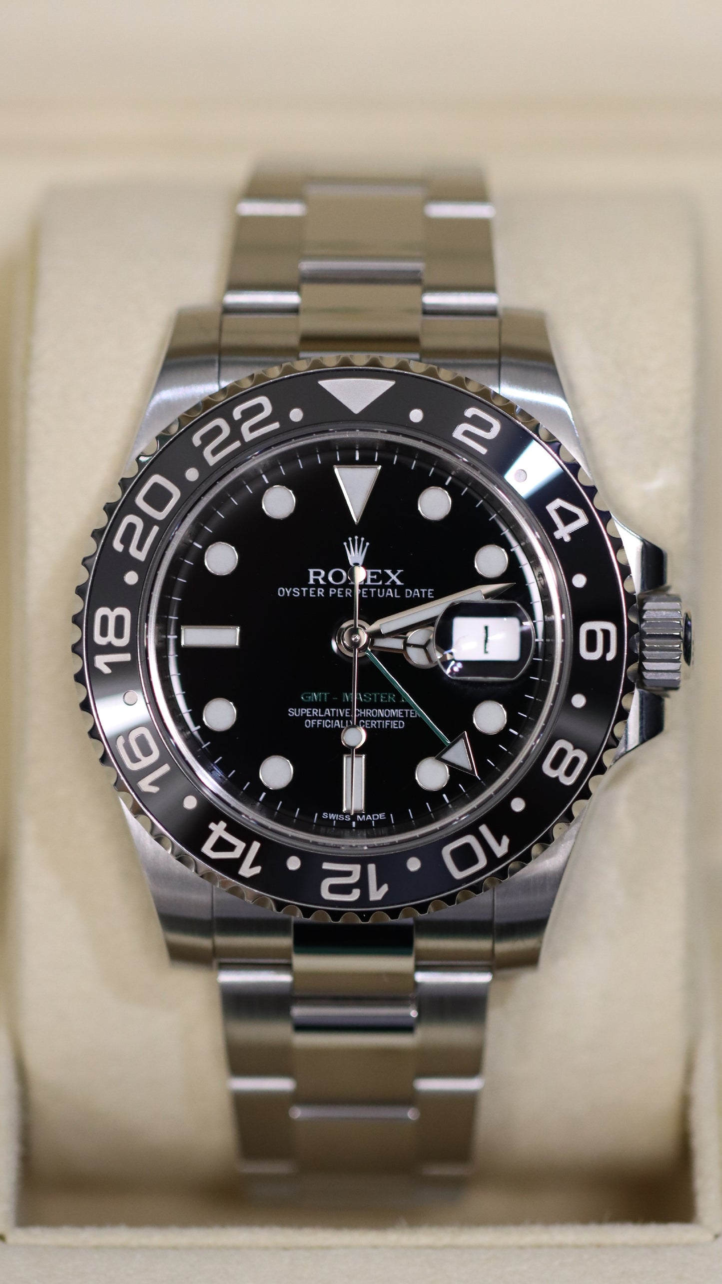 2010 40MM Rolex GMT-MASTER II - Steel - Ceramic