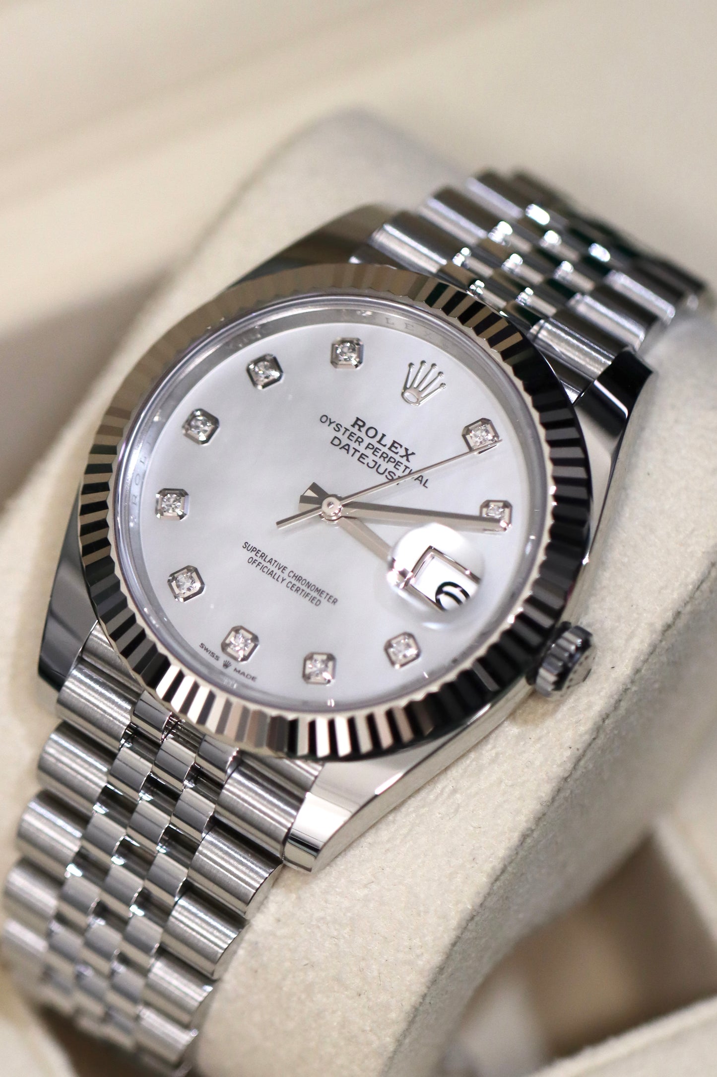 Rolex Datejust 41mm - Diamond & MOP