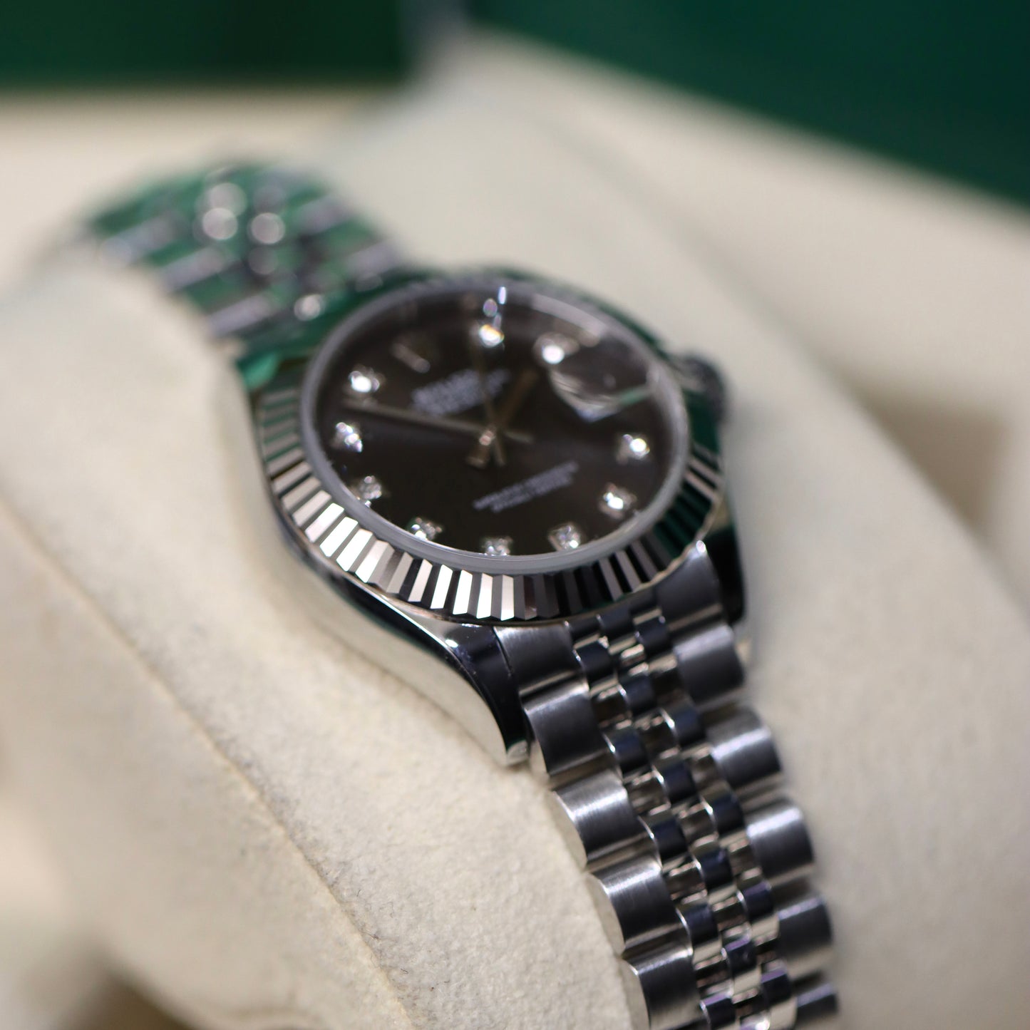 2020 Rolex Datejust 28MM - Dark Grey Diamond Dial - 279174