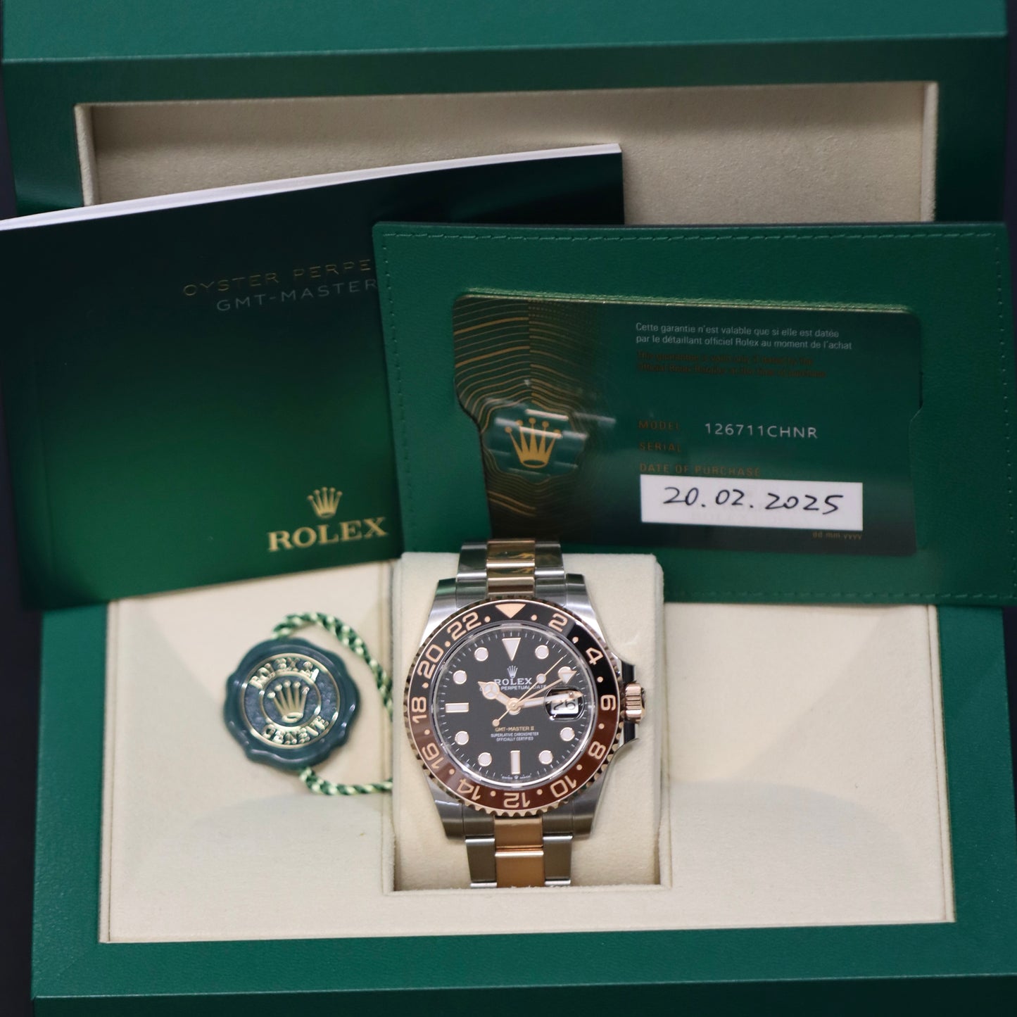 2025 Rolex GMT-MASTER II - "ROOTBER' - 126711CHNR