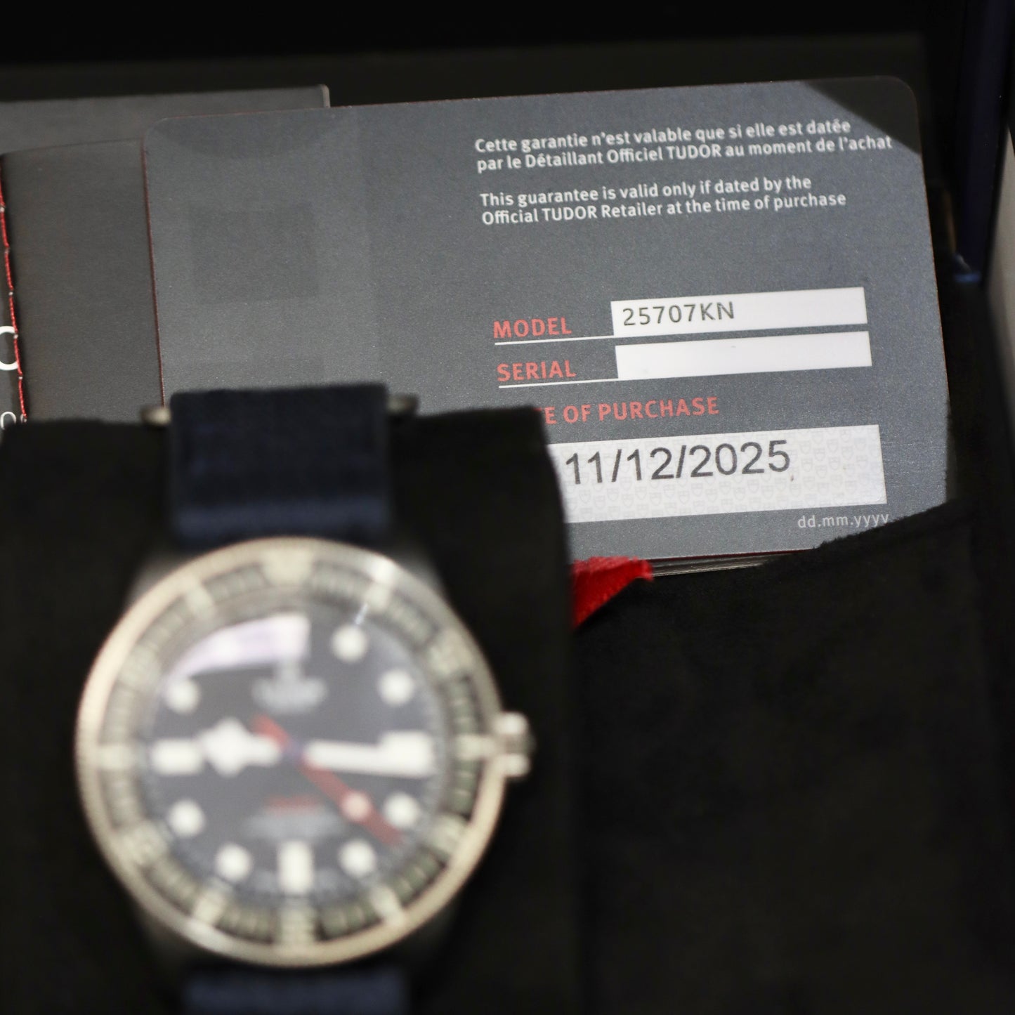 Tudor Pelagos 'Alinghi Red Bull Racing' Ref: 25707KN