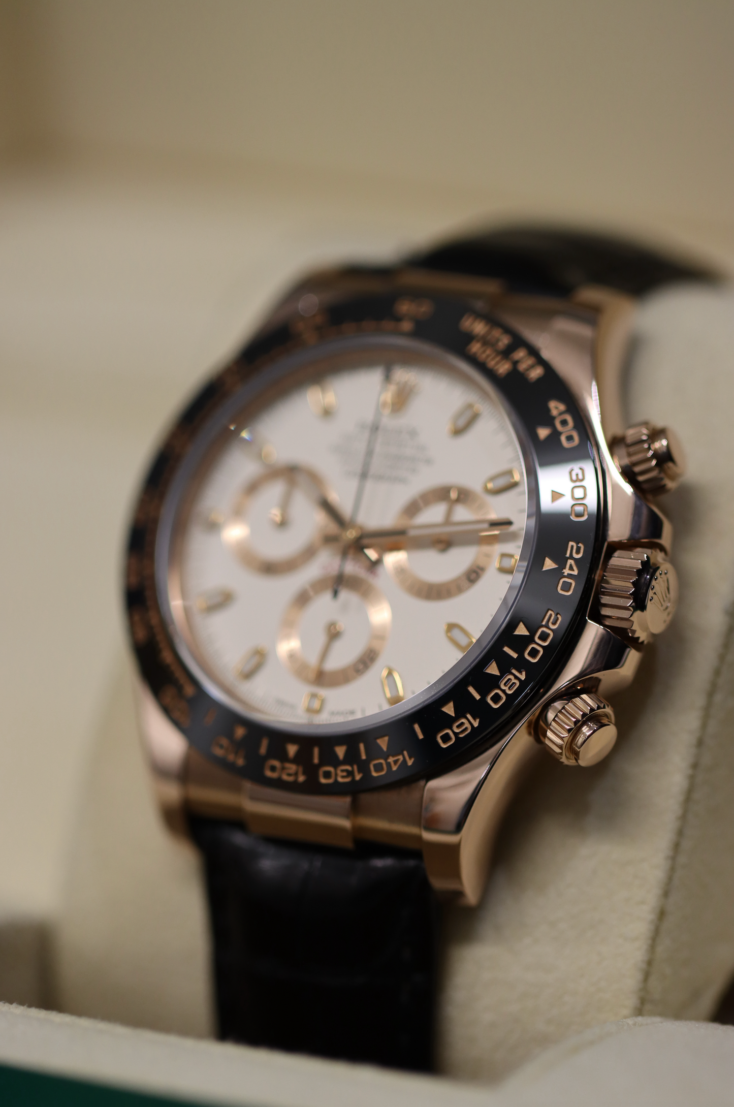 Rolex Daytona 116515LN - Ivory White - Everose Gold