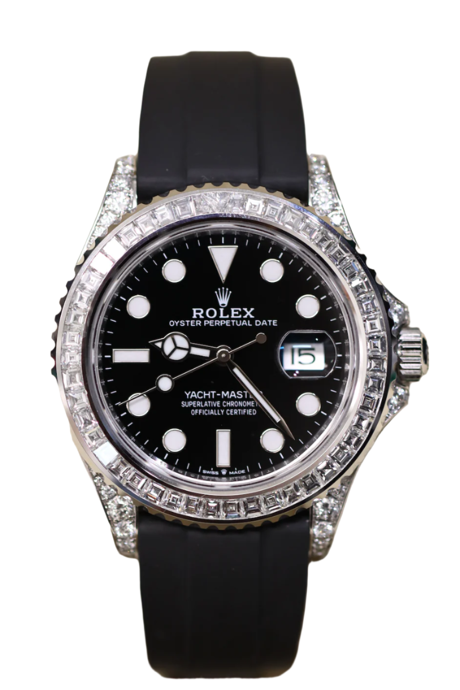 2024 Rolex Yatch-Master 42mm White Gold - F VS Diamonds