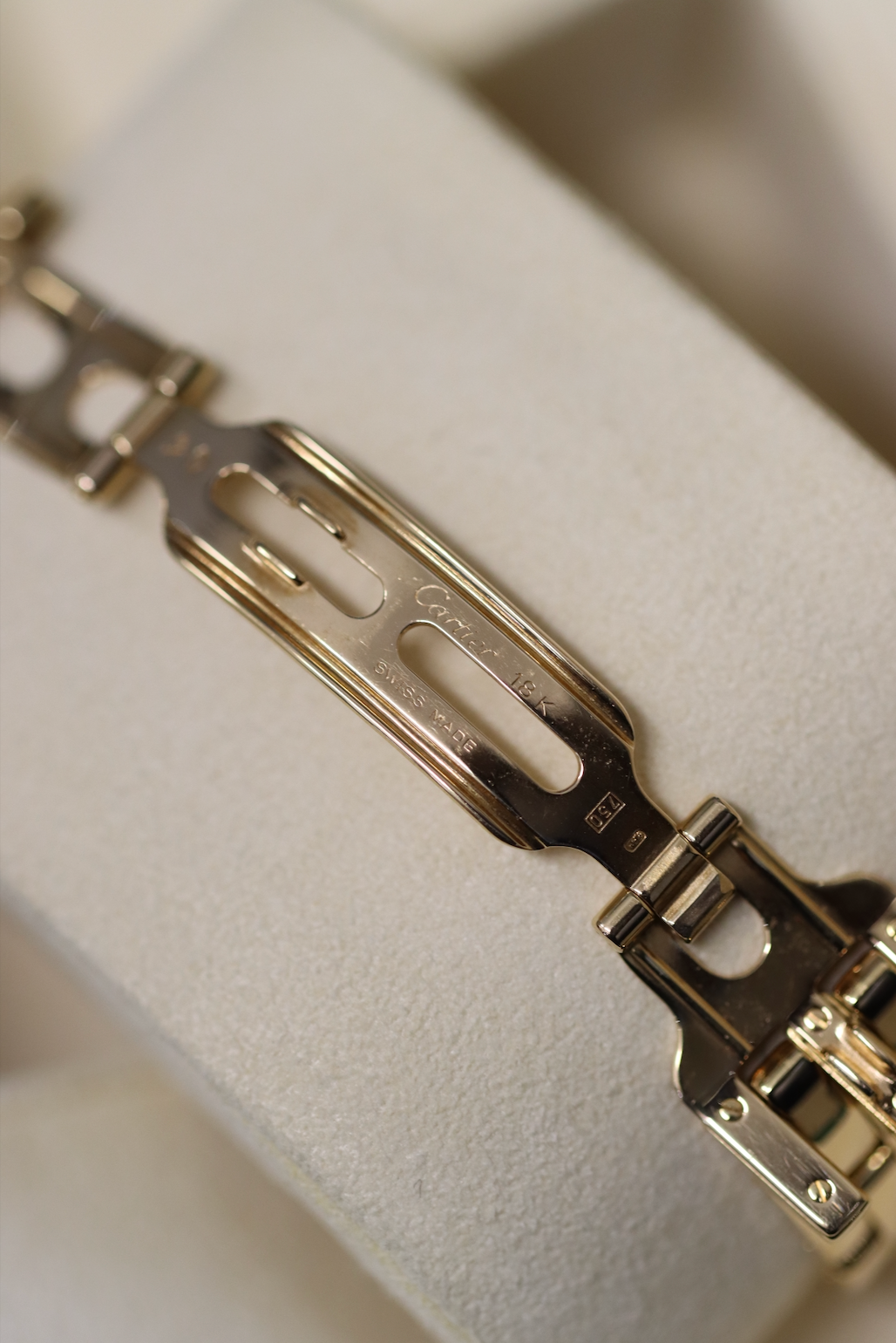 18K Gold Cartier Cougar 33.5mm