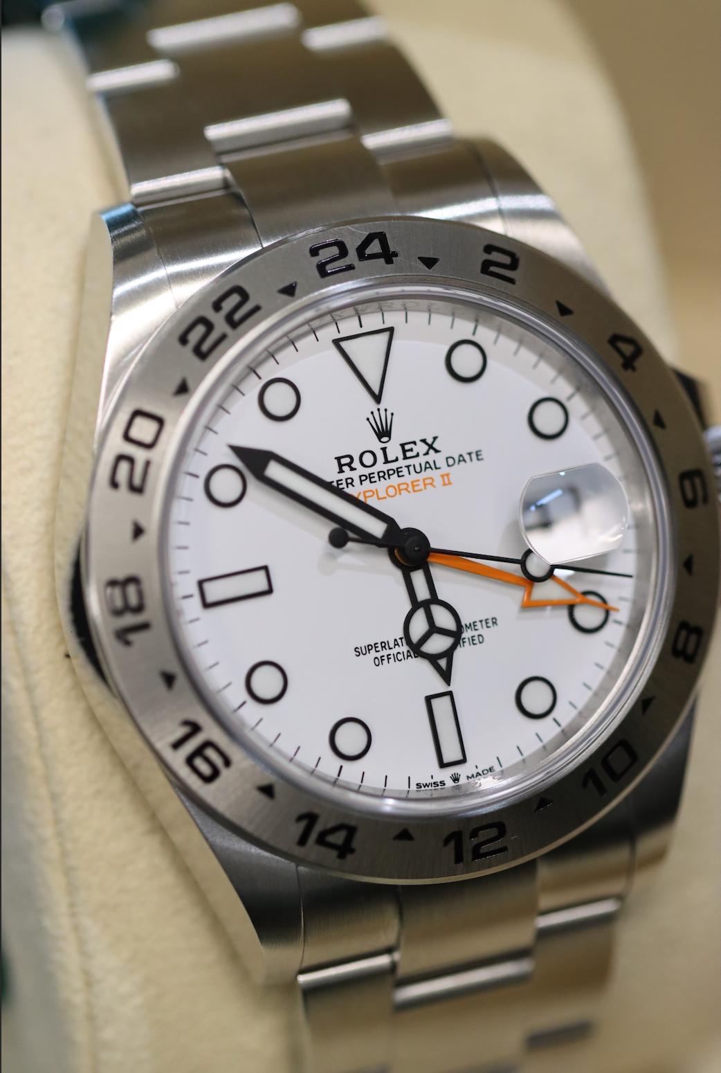 Rolex Explorer II - 41MM - White Polar - 226570