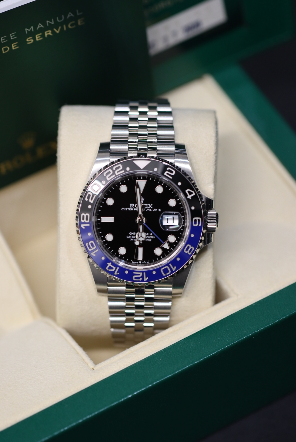 Rolex GMT MASTER II - Batgirl - 126710BLNR