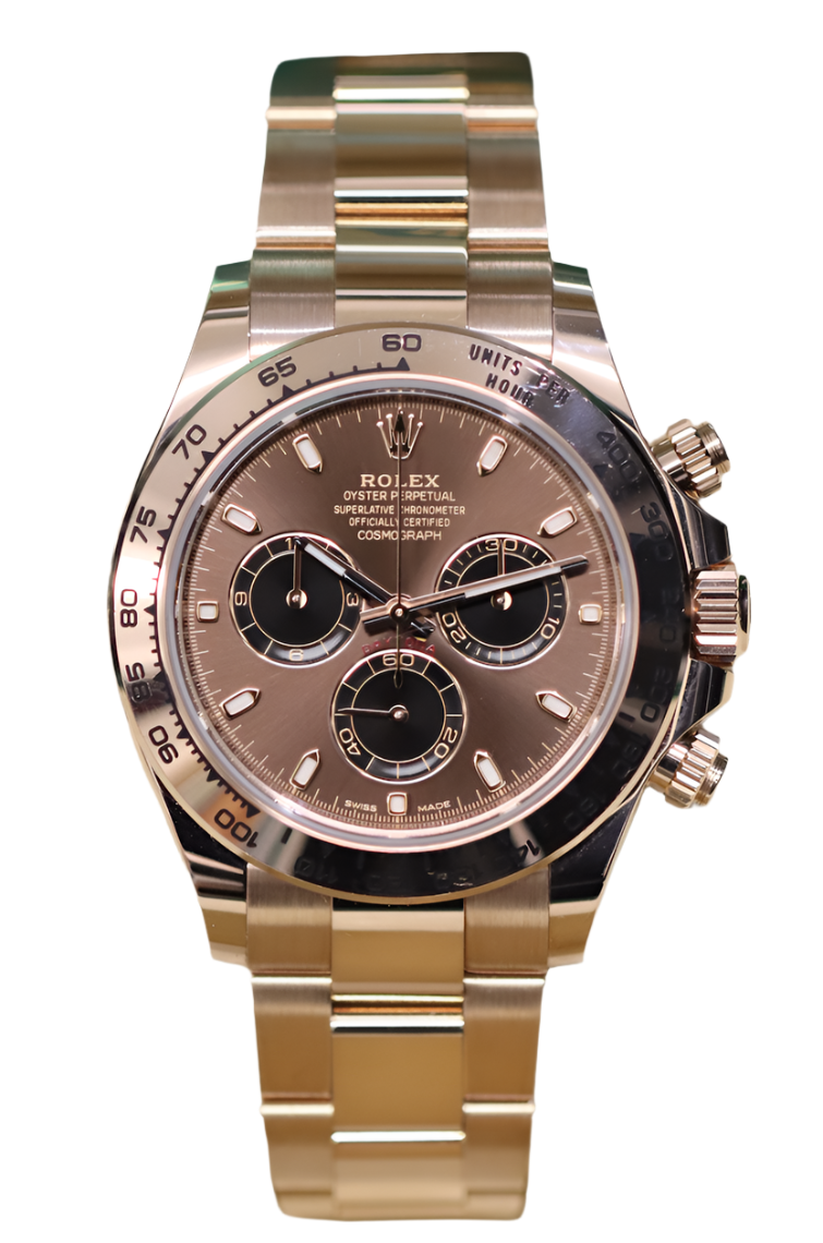 Rolex Everose Daytona - Chocolate Dial - 116505