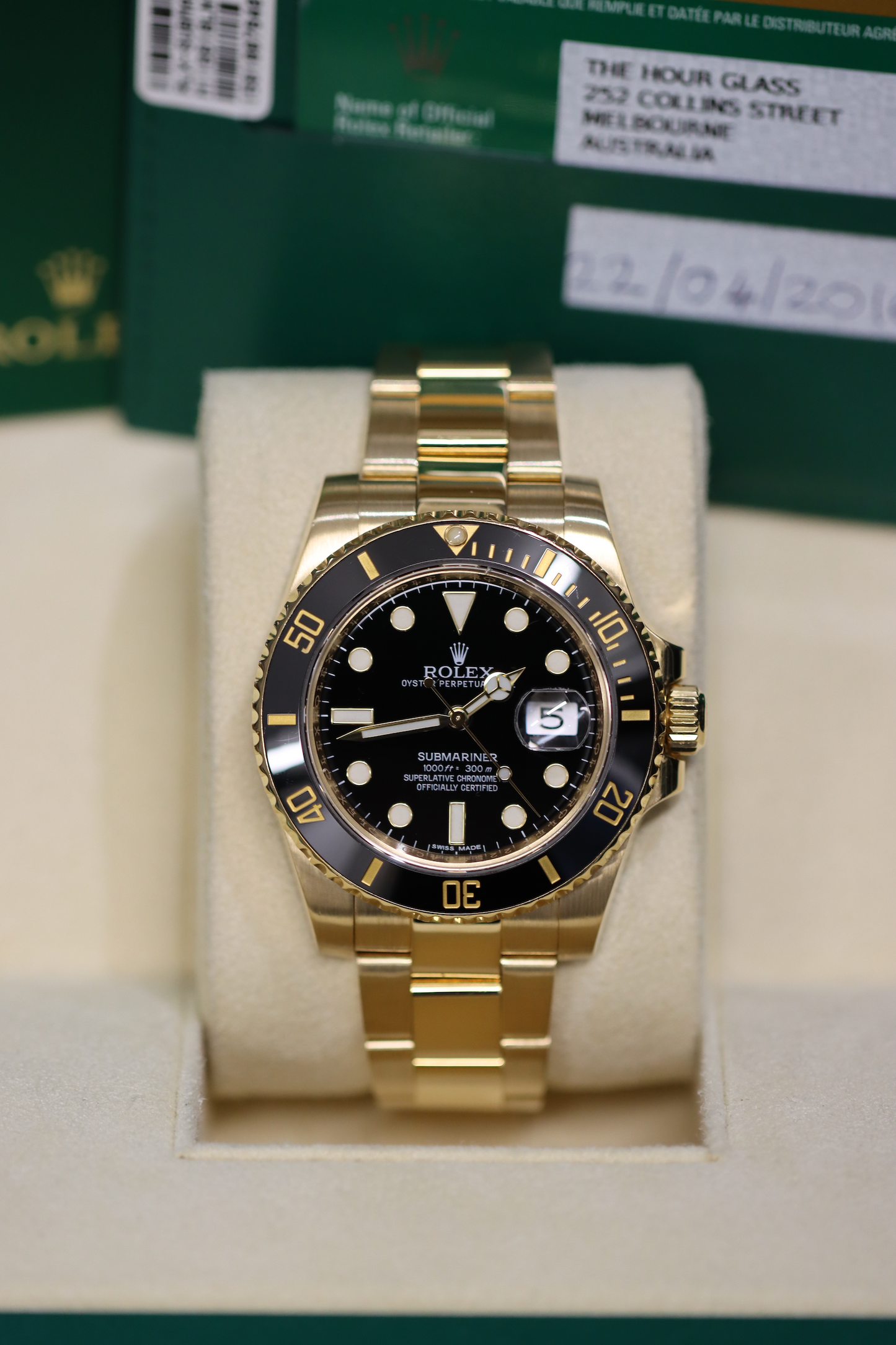 2016 Rolex Subamriner 40MM - 116618LN