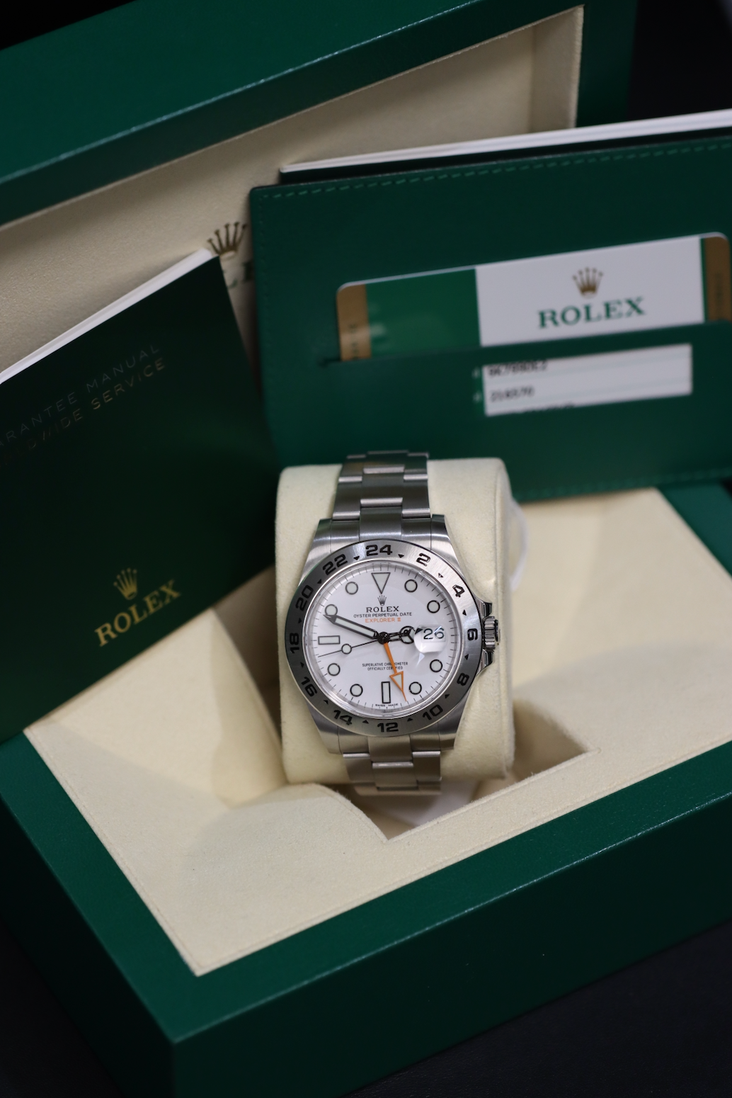 2019 Rolex Explorer II - White Polar - 216570
