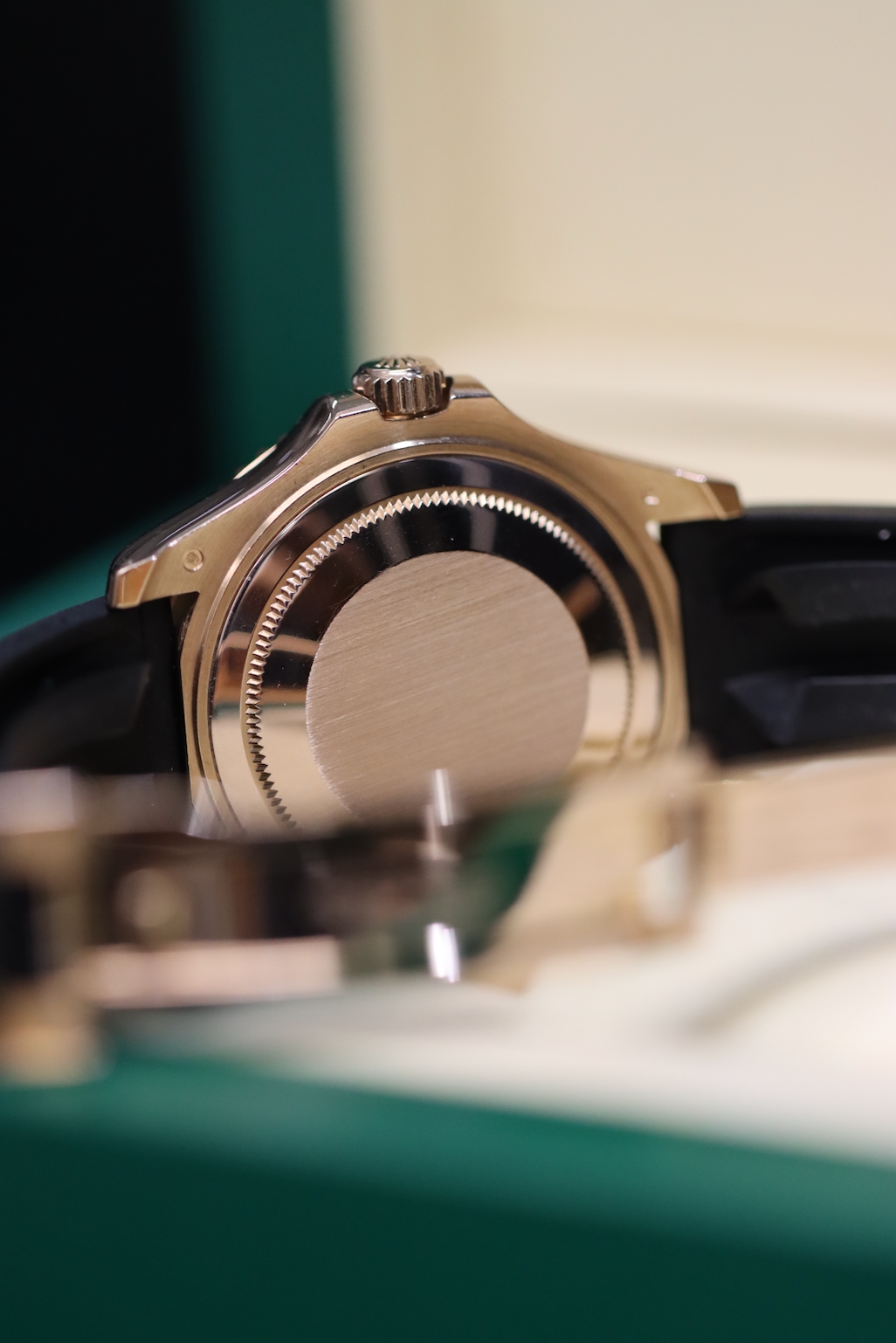 37mm Rolex Yacht-Master Everose Gold - Oyster Flex
