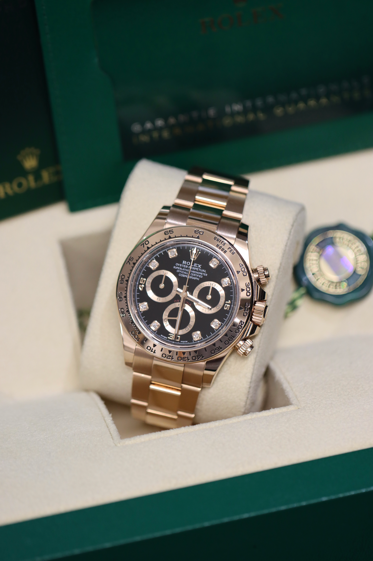 Rolex Daytona Everose Diamond Dial - 116505