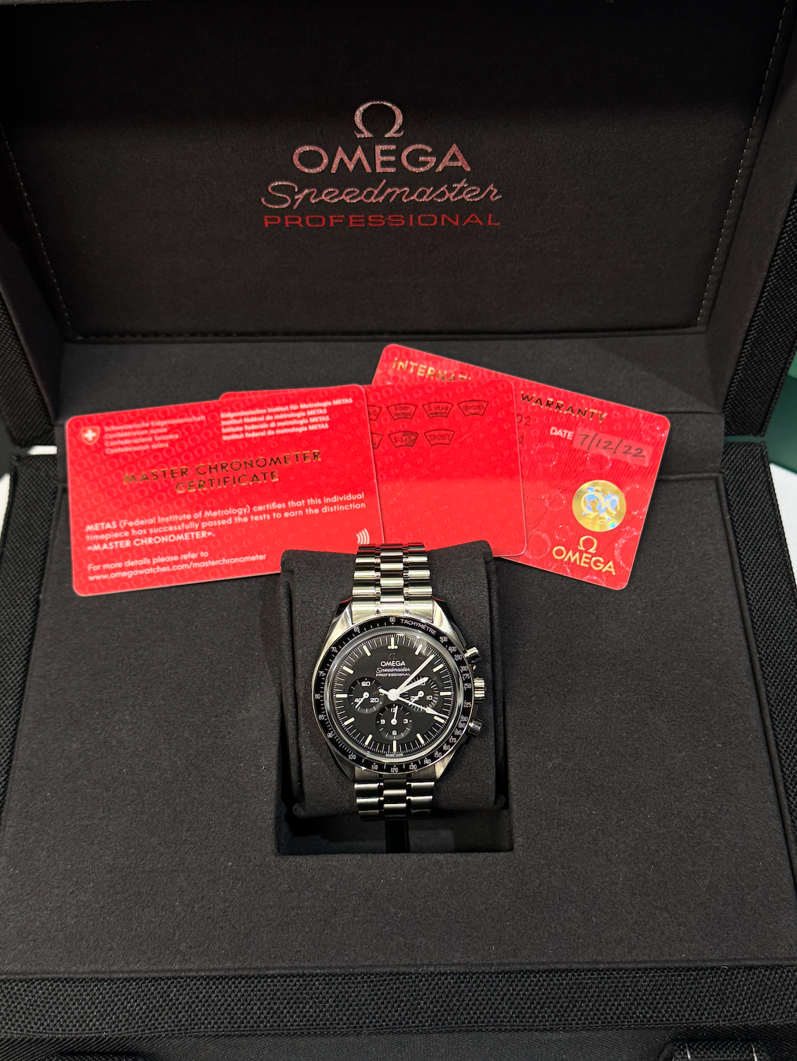 - ON HOLD - 2022 Omega Speedmaster - Sapphire - Moonwatch