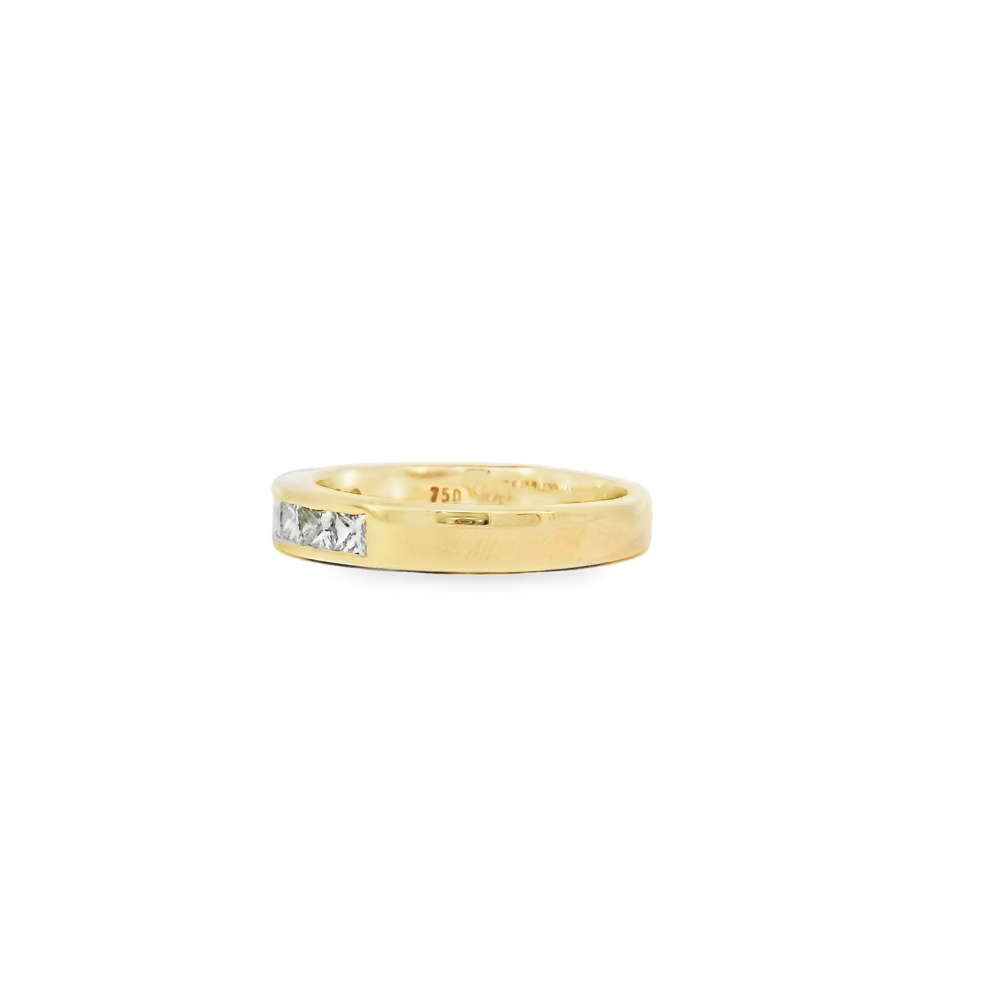 18K Yellow Gold Diamond Ring