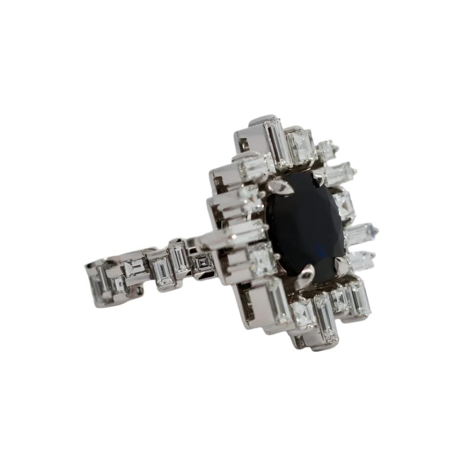 Canturi 'Stella' Ring - Australian Sapphire & VS Diamonds