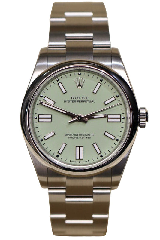 HOLD - 2025 Rolex OP41MM 'PISTACHIO' - 134300