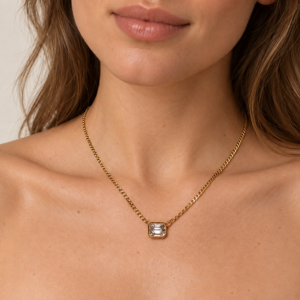 18ct Yellow Gold 0.53ct Diamond Necklace