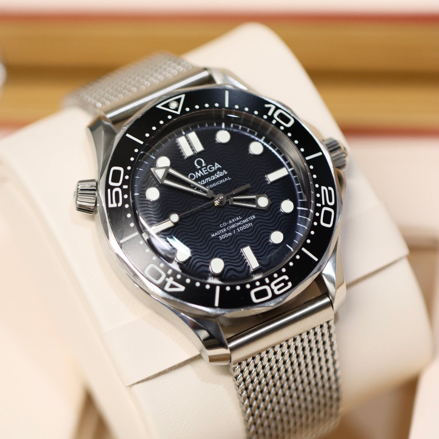 2025 Seamaster Diver 300M 42mm Ref. 210.30.42.20.01.010 Automatic Black Dial — Full Set