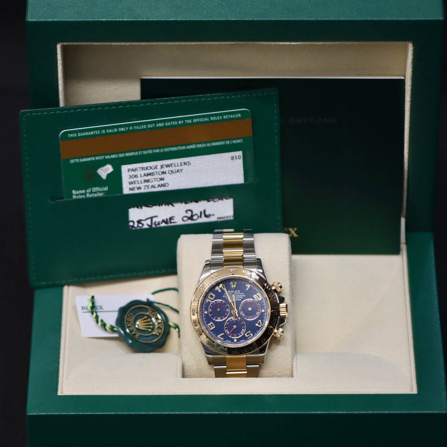 Rolex Daytona 116503 'Maserati Racing Dial' - 40MM - 18K Gold & Steel