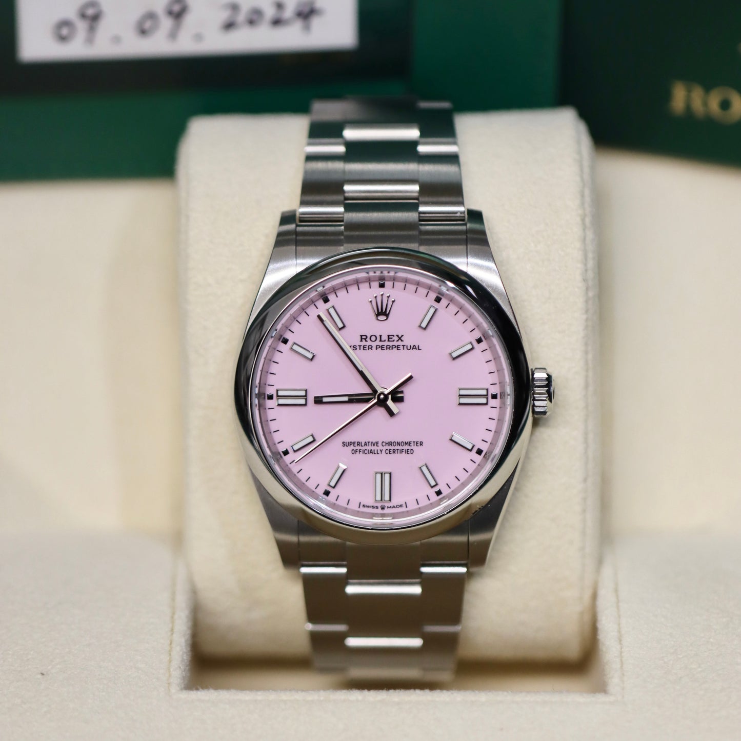 ON HOLD - 2024 Rolex Oyster Perpetual 36MM - Candy Pink - Unworn