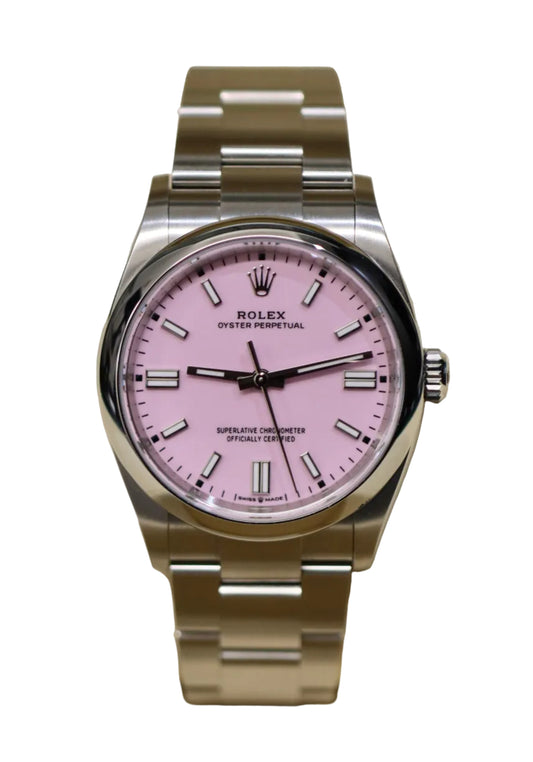 ON HOLD - 2024 Rolex Oyster Perpetual 36MM - Candy Pink - Unworn