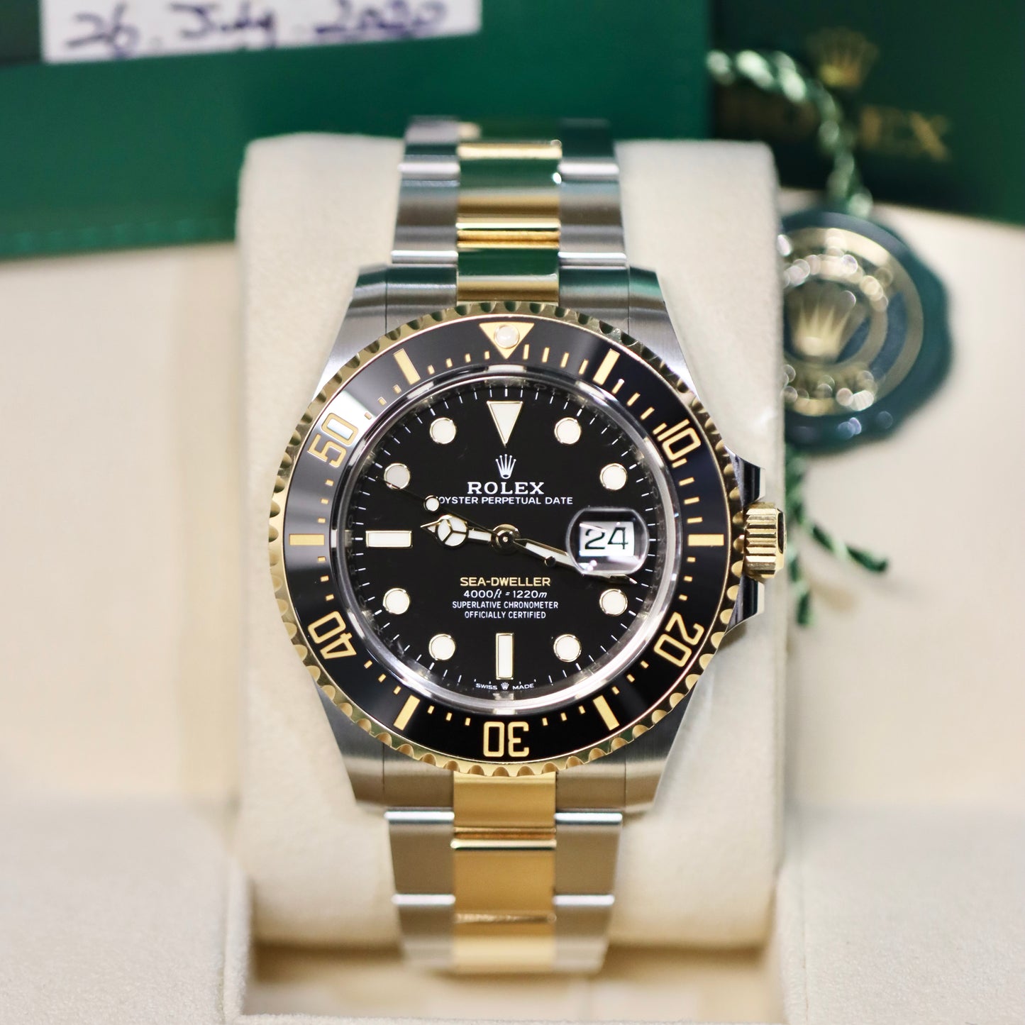 2020 Rolex Sea-Dweller SD43 - 126603 - 18K Gold & Steel