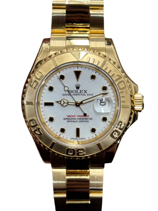 18K Gold 40mm Rolex Yatch-Master 16628