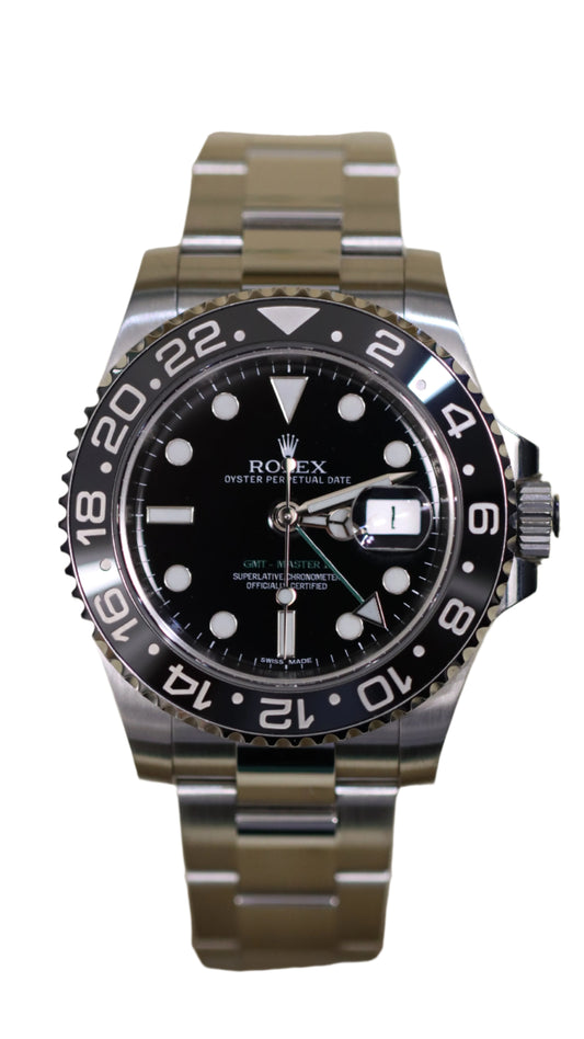 2010 40MM Rolex GMT-MASTER II  - Steel - Ceramic
