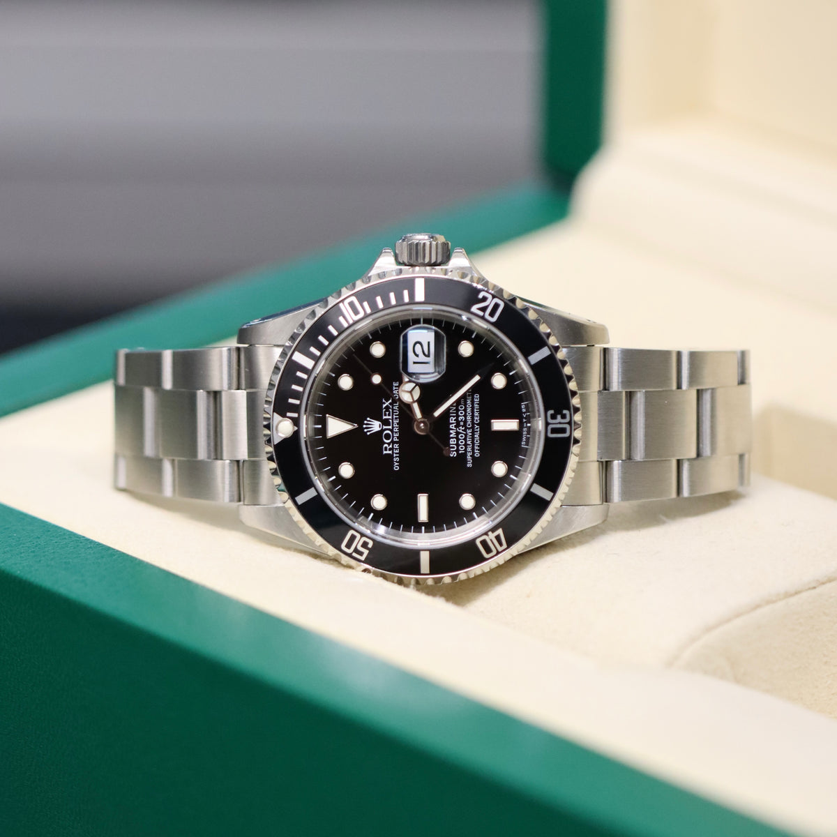 Rolex Subamriner Date - 40MM - 16610 - RSC Serviced with Warranty until 2028