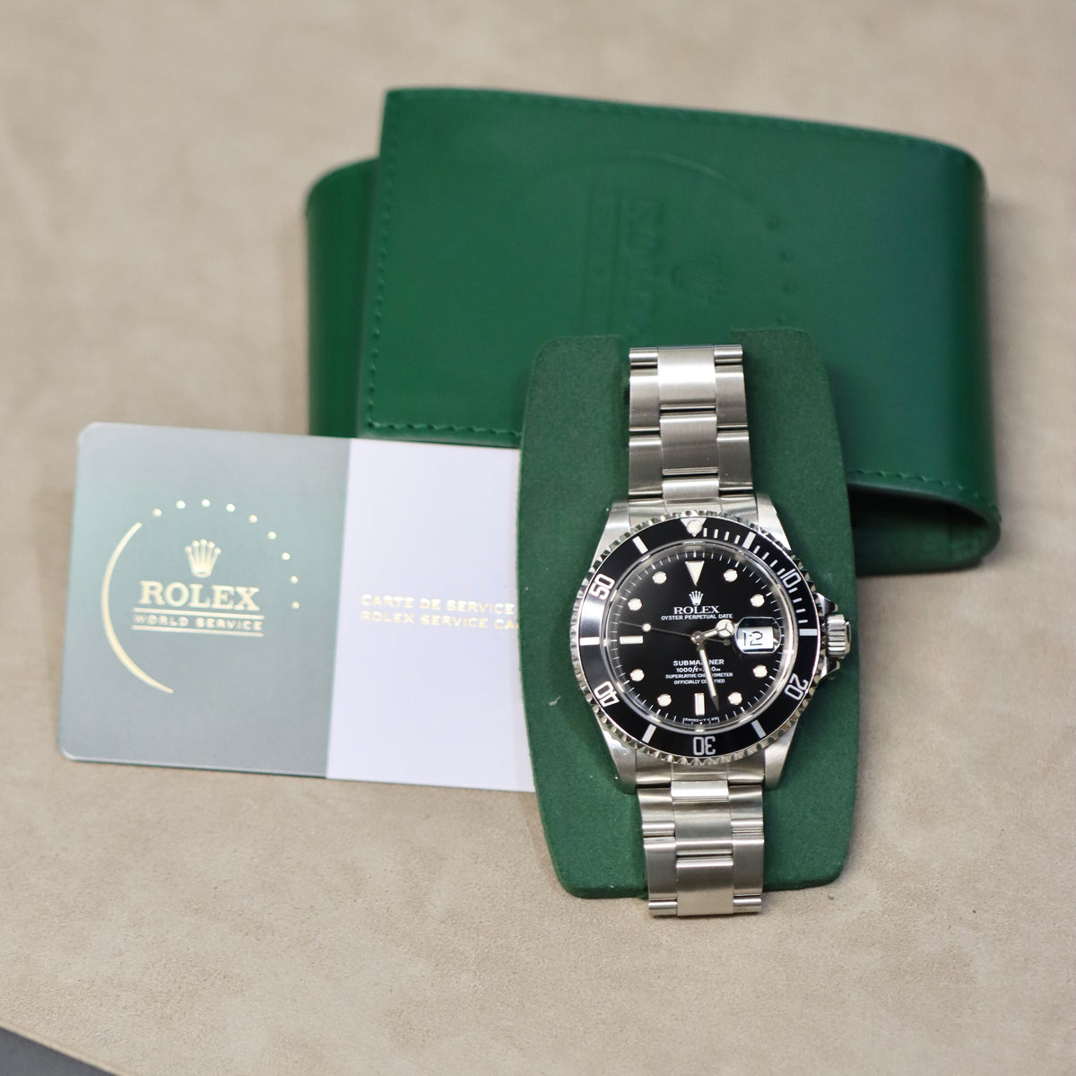 Rolex Subamriner Date - 40MM - 16610 - RSC Serviced with Warranty until 2028