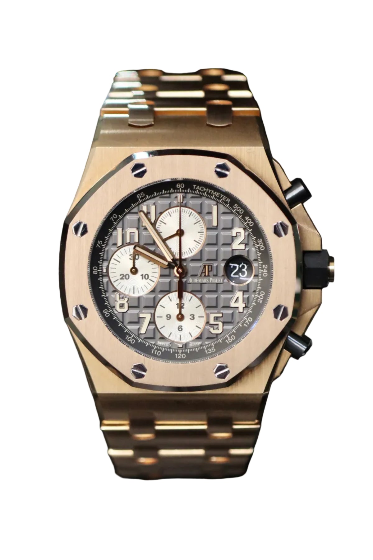 Audemars Piguet Offshore 'Brick' 18K Rose Gold - 26470OR - Full Set Box & Papers