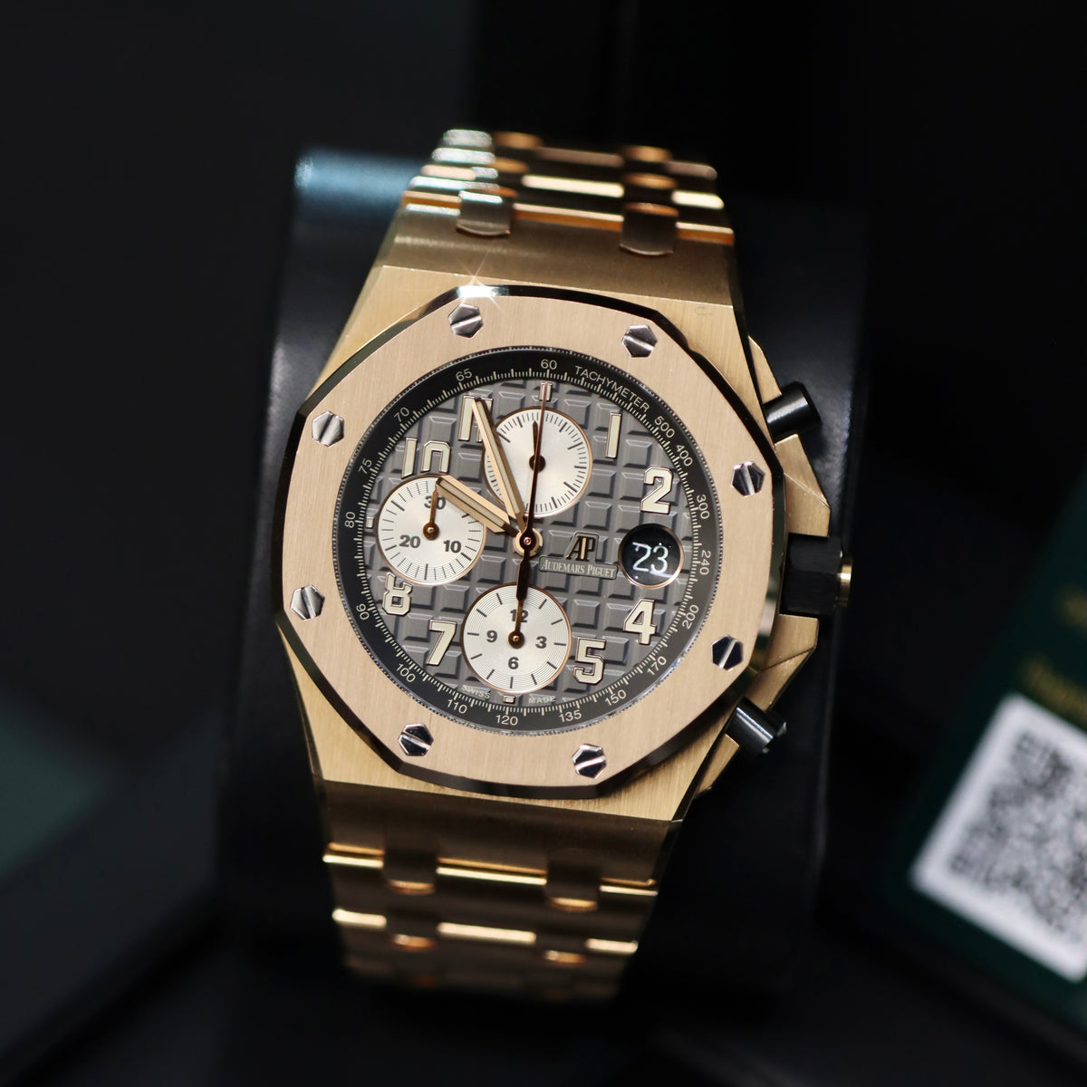 Audemars Piguet Offshore 'Brick' 18K Rose Gold - 26470OR - Full Set Box & Papers