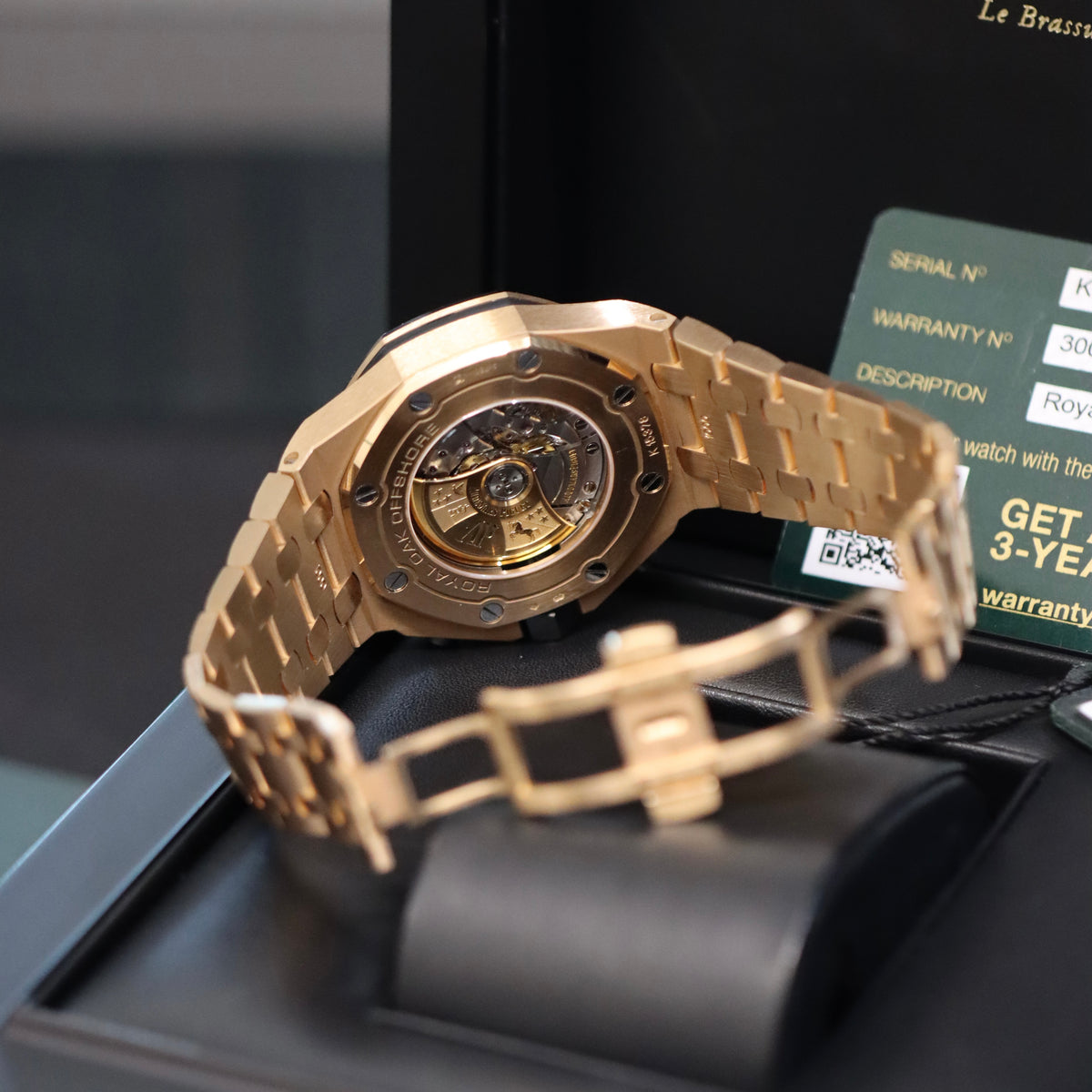 Audemars Piguet Offshore 'Brick' 18K Rose Gold - 26470OR - Full Set Box & Papers
