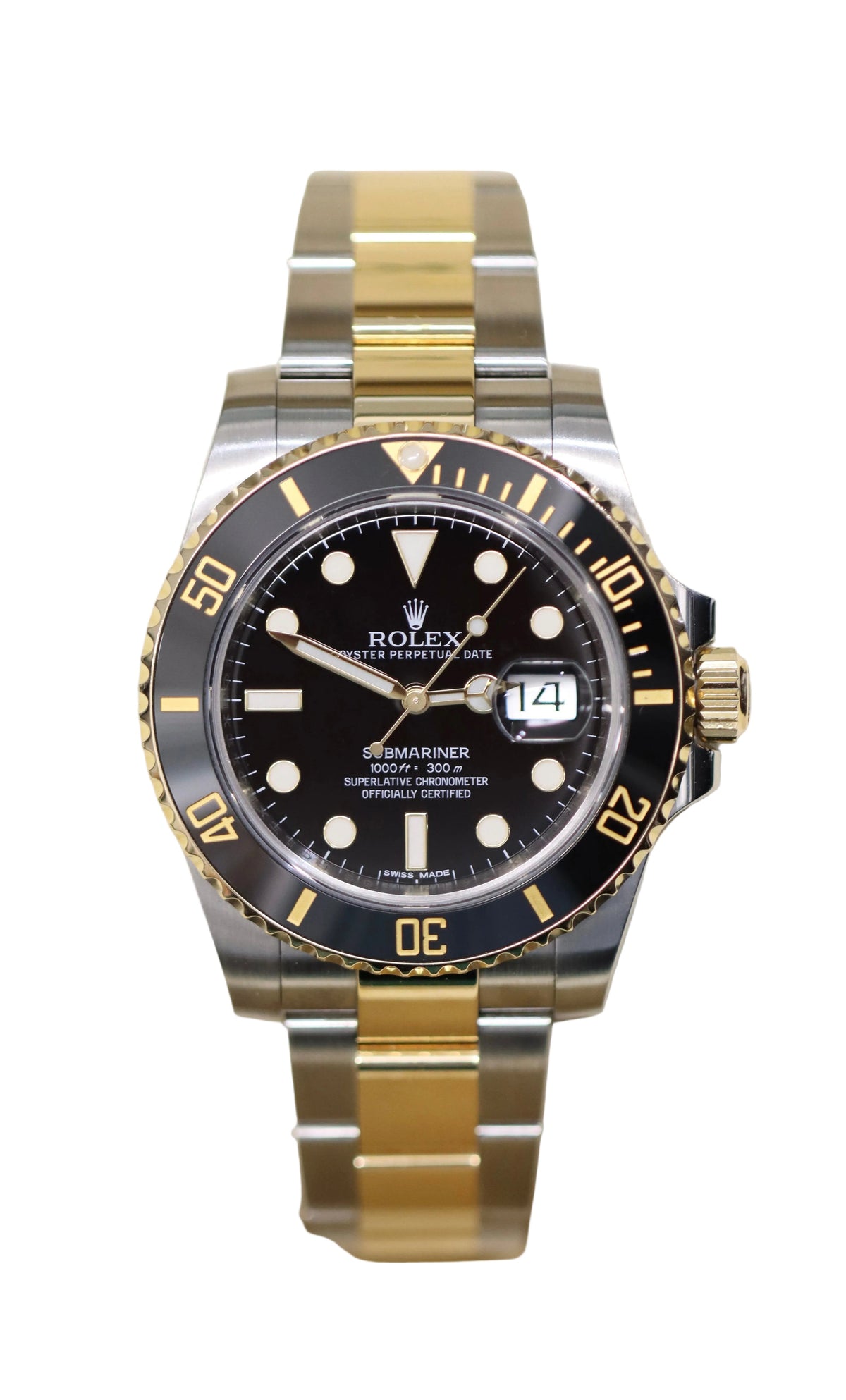 2015 Rolex Submariner 40MM - 116613LN - Box & Papers