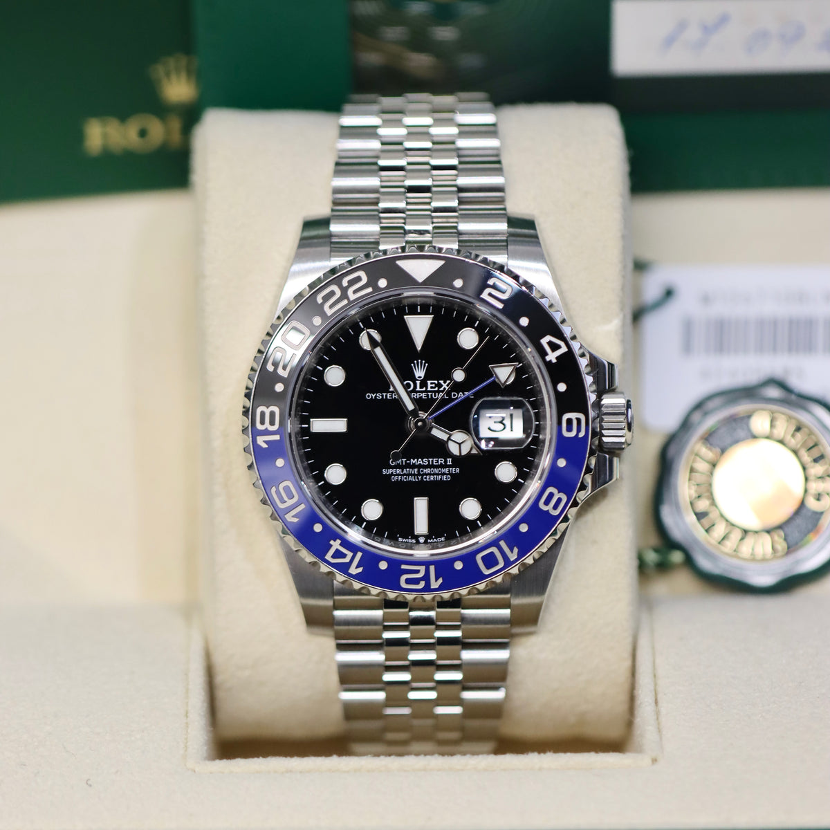 2021 Rolex GMT-Master II - 126710BLNR 'Batgirl' - Box & Papers