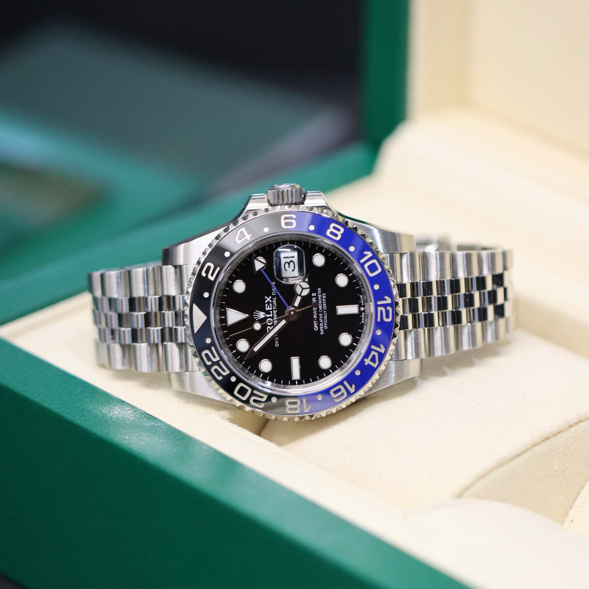 2021 Rolex GMT-Master II - 126710BLNR 'Batgirl' - Box & Papers