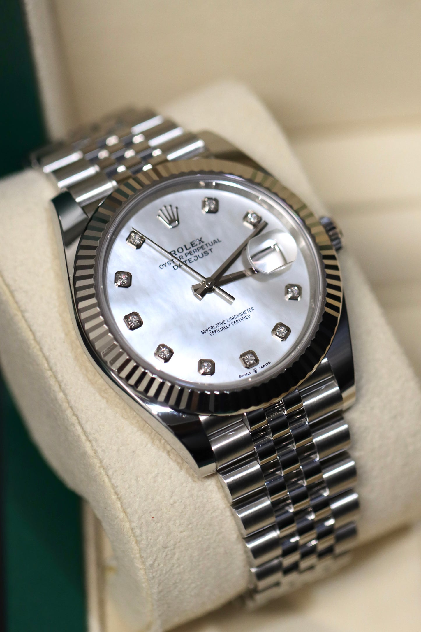Rolex Datejust 41mm - Diamond & MOP