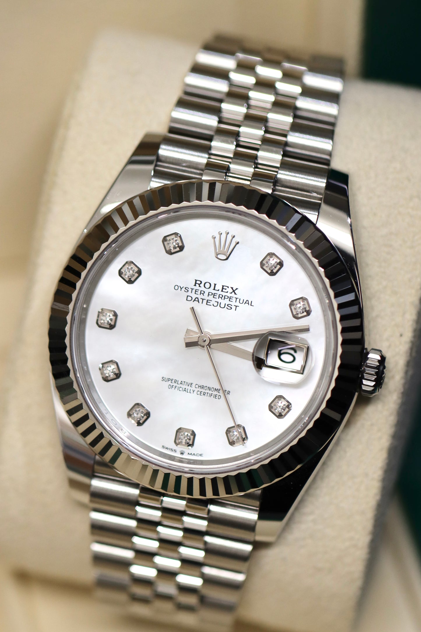 Rolex Datejust 41mm - Diamond & MOP