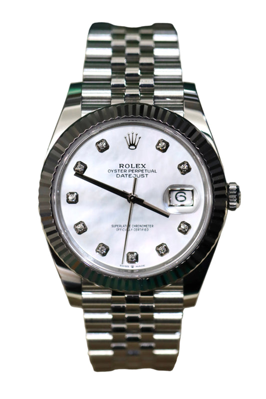 Rolex Datejust 41mm - Diamond & MOP