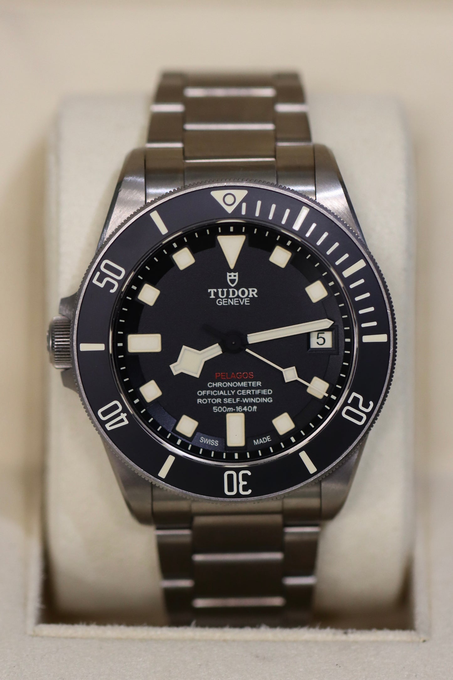 Tudor Pelagos Titanium LHD - 25610TNL