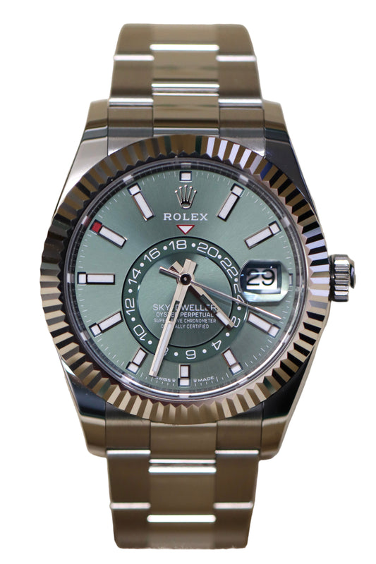 Rolex Sky-Dweller Mint Green 336934