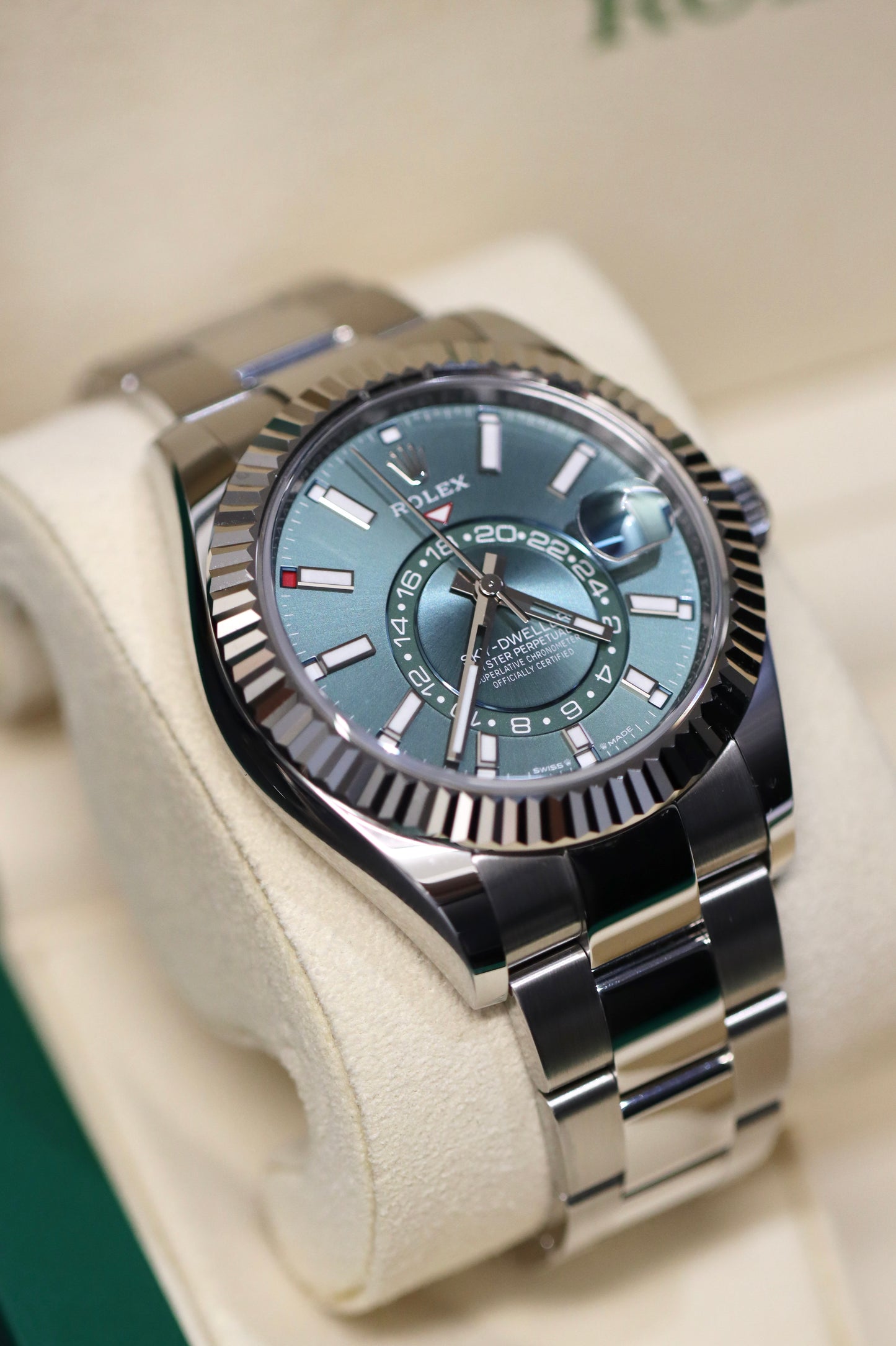 Rolex Sky-Dweller Mint Green 336934