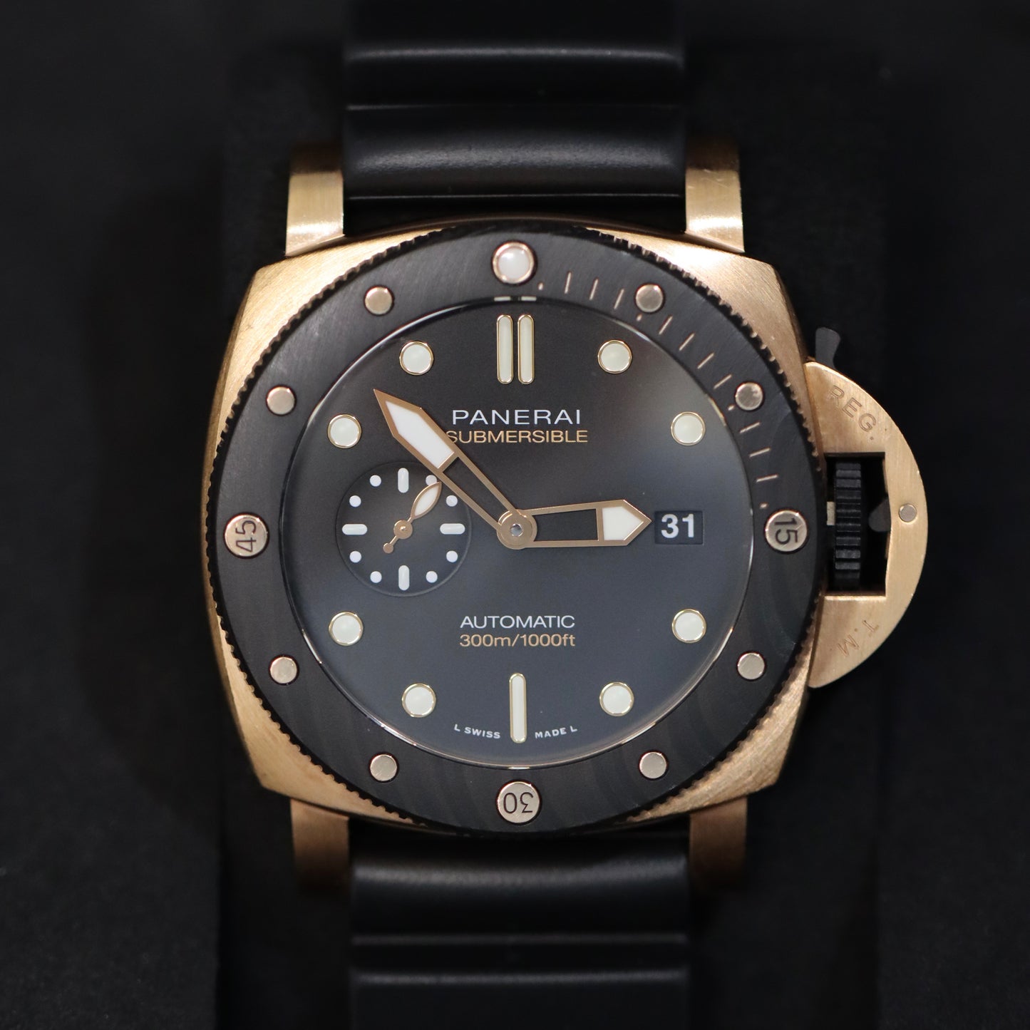 Panerai Luminor Submersible 18k Goldtech OroCarbo