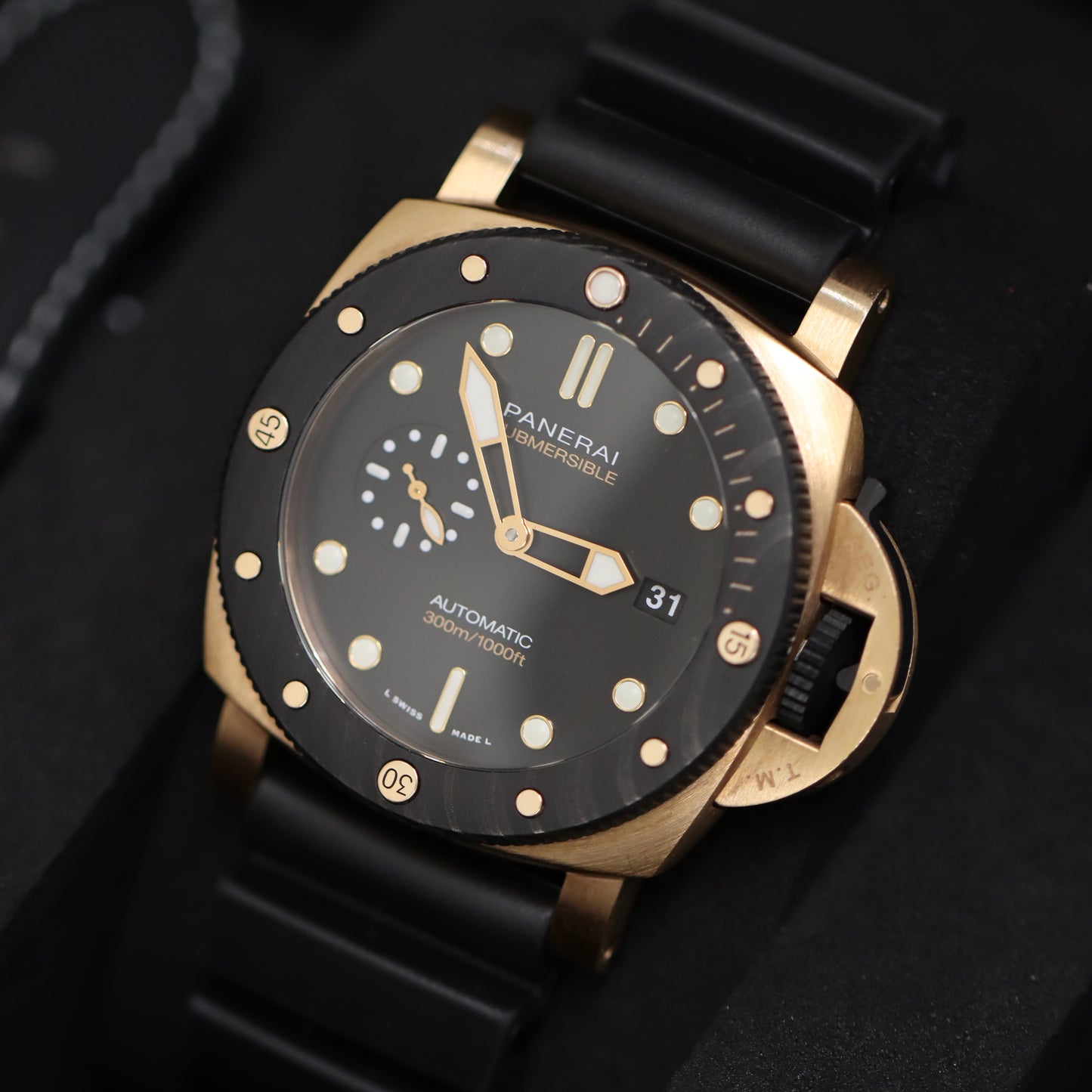 Panerai Luminor Submersible 18k Goldtech OroCarbo