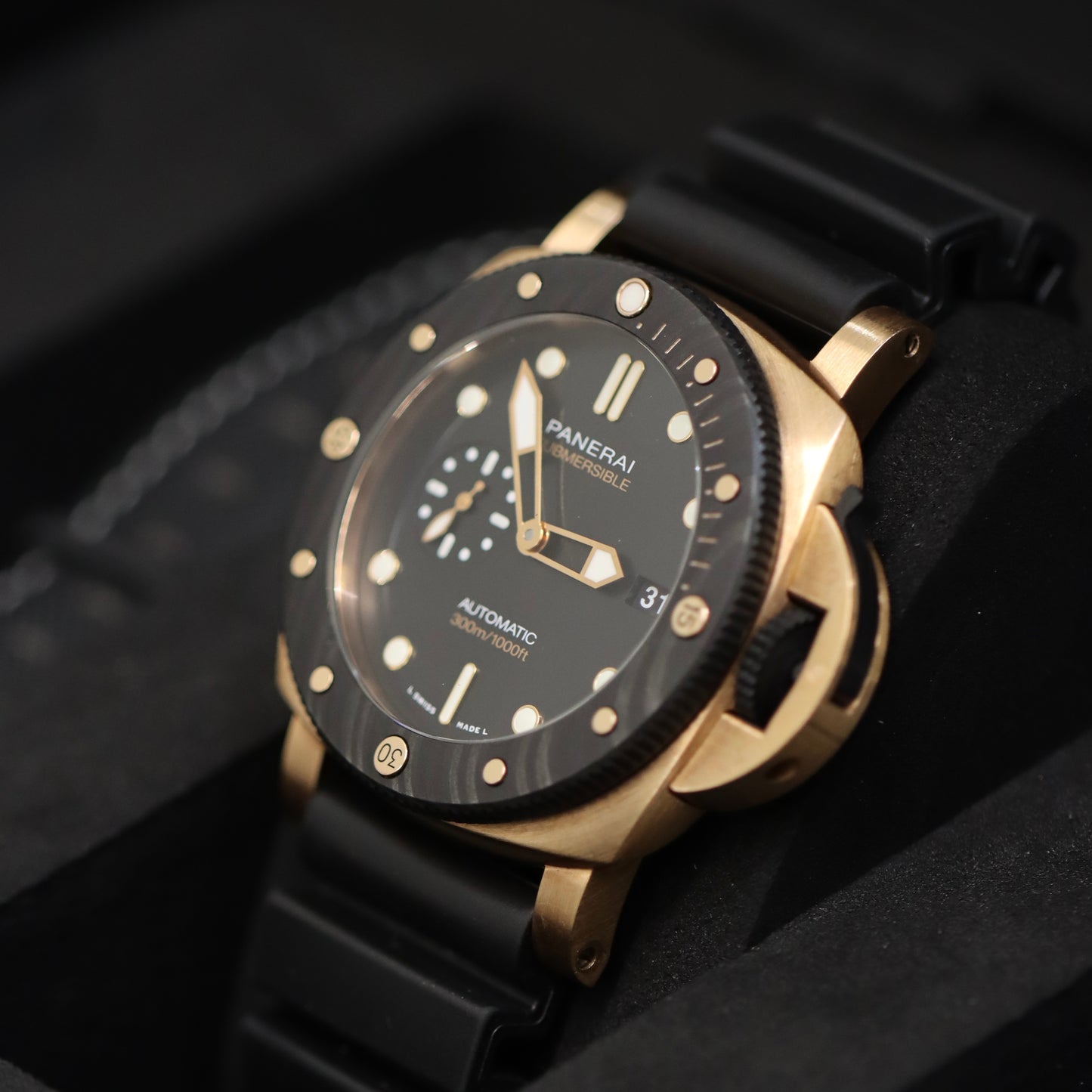 Panerai Luminor Submersible 18k Goldtech OroCarbo