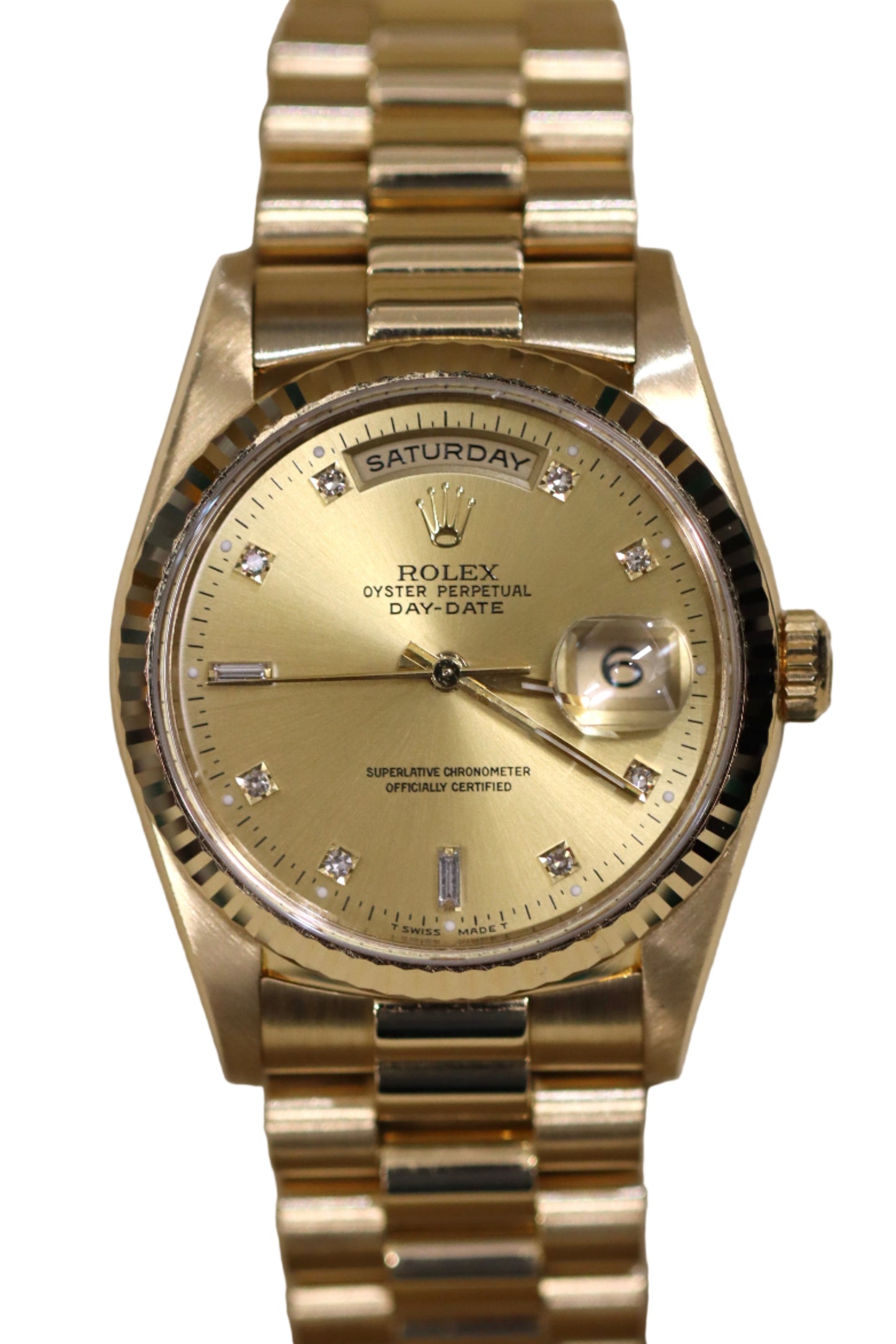 Rolex Day-Date 36MM - 18238 - Diamond Dial