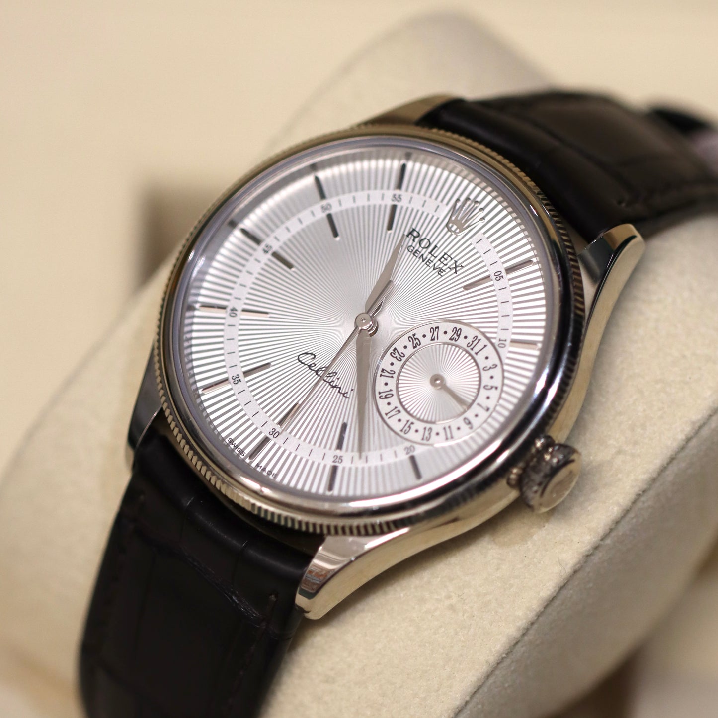 18K White Gold Rolex Cellini Ref: 50519