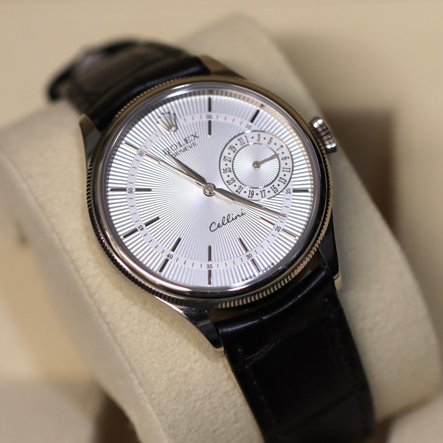 18K White Gold Rolex Cellini Ref: 50519